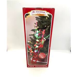 Mr Christmas New 90th Anniversary Tree Trimmers 27.5" NIB